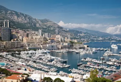Monaco, zich op stad en haven