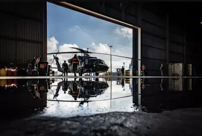 Black Hawk-helikopter. Bron: R. de Reus Verbrugge International