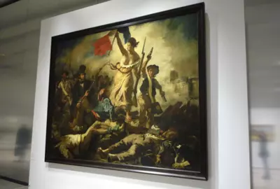 Liberty leading the people. 