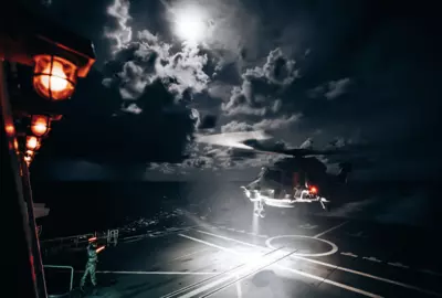 Fregat Tromp in oefening, 2024