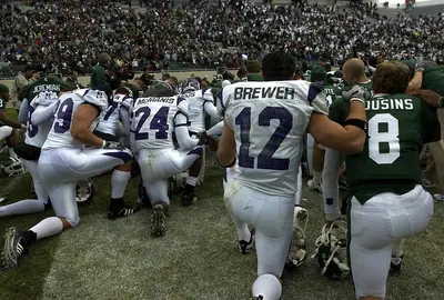 Homecoming game at Spartan Stadium, 2009. Foto: Nick Prayer/Flickr