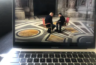Trump en Zelensky in het Vaticaan in gesprek
