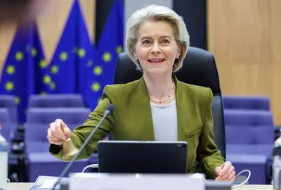 Ursula von der Leyen, voorzitter Europese Commissie.