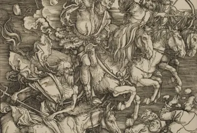 De vier ruiters van de Apocalyps, Albrecht Dürer