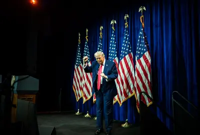 President Donald Trump spreekt bij het Donald J. Trump - John F. Kennedy Center – The White House
