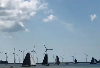 Windmolens in Friesland 