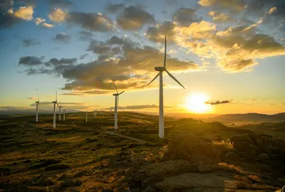 Zonne- en windparken in Spanje. Foto: Matteo del Piano, Unsplash.