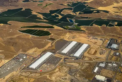 Microsoft Azure datacentrum, Pangborn, Wenatchee, Washington