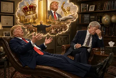 President Trump en Manfred Kets de Vries 