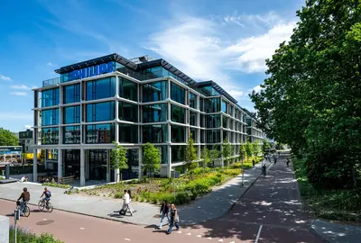 Nieuwe hoofdkantoor Philips, Amsterdam. 