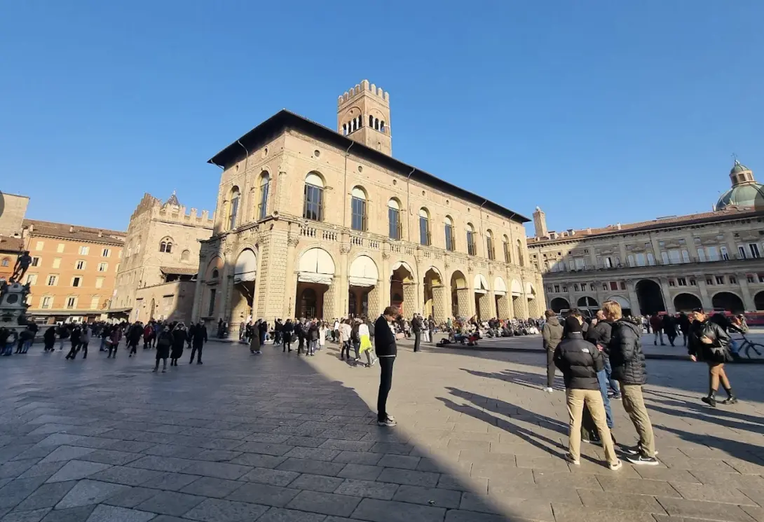 Piazza Magiore, Bologna.