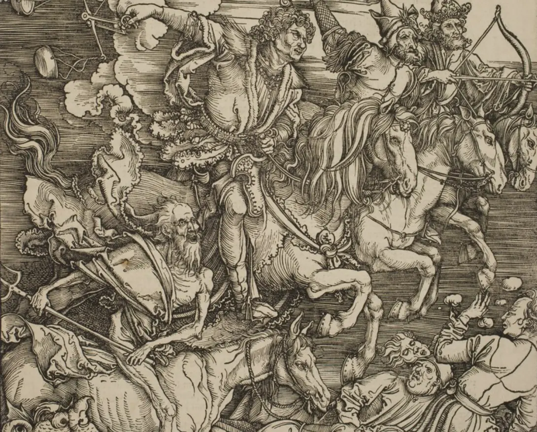 De vier ruiters van de Apocalyps, Albrecht Dürer