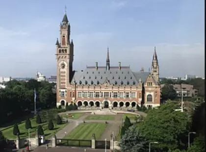 Internationale Hof voor Justitie, Den Haag. Bron: Wiki Commons.