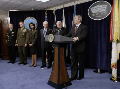 President Bush. Foto: National Archives, WikiCommons, 2006.