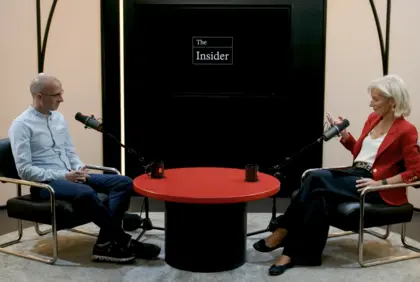 Yuval Harari in gesprek met Zanny Minton Beddoes van The Economist.