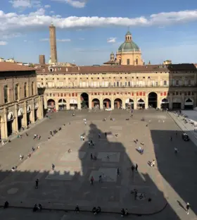 Piazza Magiore, Bologna. 